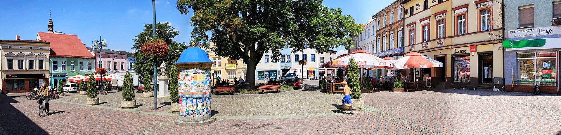 Rynek w Lublińcu